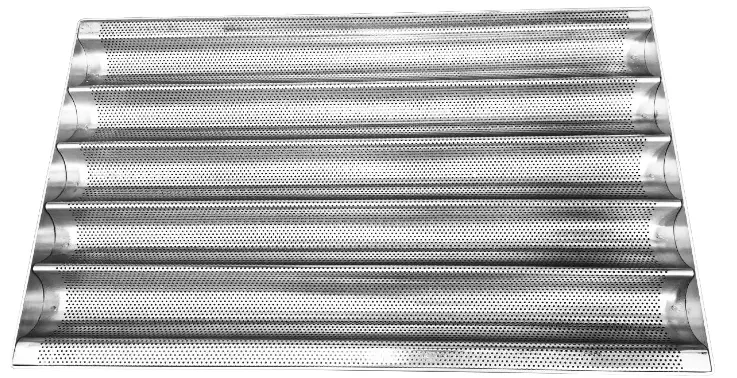 Противень для багетов 5 секций Miratek MR46915, 400x600x30