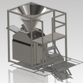 Предбункер для Тестоделитель вакуумно-поршневой автоматический  Danler DV-2000