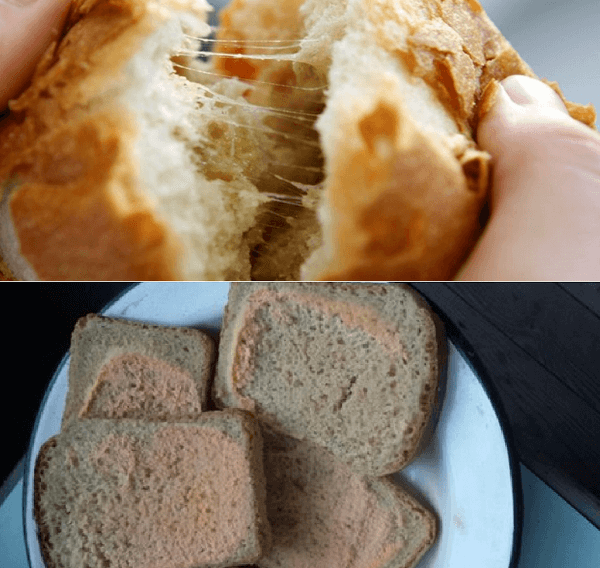 Картофельная болезнь и цветные пятна не только ухудшают качество хлеба, но и очень вредны для организма человека На фото – хлеб, пораженный картофельной болезнью и пигментосодержащими бактериями